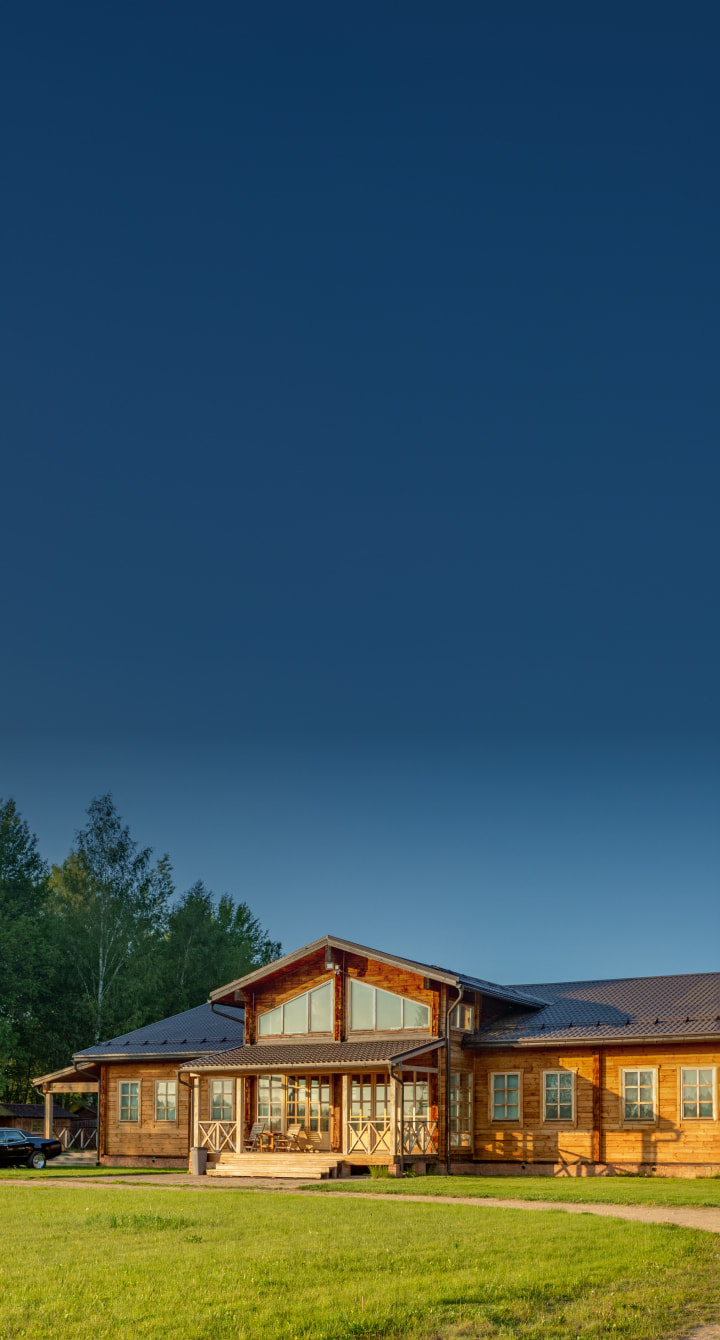 Большая территория усадьбы