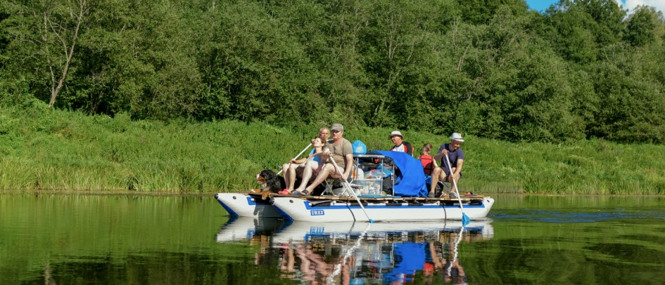 Сплав по реке Вазузе
